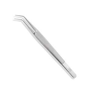 XELTECH SURGICAL Pince manuelle angulaire pour coton et forceps dentaire pour la manipulation de la gaze de coton, certifiée CE Classe I - Product Image 2