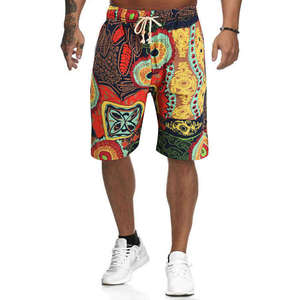 Pantalones Cortos Deportivos para Hombre, Tallas Grandes, con Estampado por Sublimación, Estilo 2026, 100% Poliéster - Product Image 6