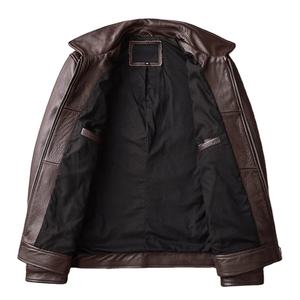 La mejor venta de chaqueta de cuero de alta calidad para hombres de diseño personalizado chaqueta de lona de moda de invierno hecha en Pakistán - Product Image 5