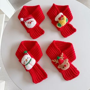 Navidad hecho a mano de punto mascota bufanda Santa Claus calcetines Reno muñeco de nieve diseño cálido invierno <span class=keywords><strong>perro</strong></span> gato accesorios Regalo De vacaciones lindo - Product Image 1