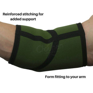 Manga de compresión flexible para el codo diseñada para soporte diario en el fitness, estabilidad muscular y comodidad durante el entrenamiento. - Product Image 4