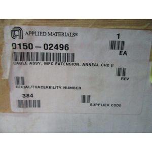 Cable de extensión MFC AMAT 0150-02496, recocido - Equipo y piezas de semiconductores de confianza de la marca global Legacy - Product Image 1