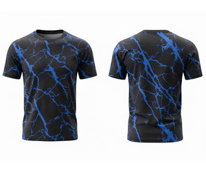 เสื้อยืดซับลิเมชั่นแบบกำหนดเอง ผ้าแห้งเร็ว |   ไซส์ผู้ชาย ผู้หญิง และเยาวชน |   ชุดกีฬาฝึกซ้อมน้ำหนักเบา แห้งเร็ว ขายส่ง - Product Image 5