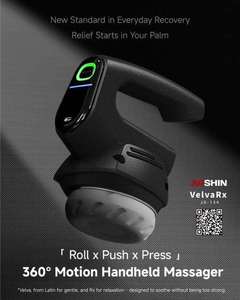 Advanced Handheld Body Massager with Powerful <b>Vibration</b> and Timer - Product Image 2