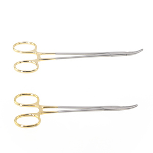 Porte-aiguille microvasculaire en acier inoxydable de haute précision pour microchirurgie, procédures vasculaires manuelles, conforme aux normes de sécurité CE - Product Image 4