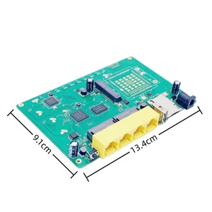 Nguồn Nhà Máy Bộ Định Tuyến Gigabit Băng Tần Kép 4G <span class=keywords><strong>PCBA</strong></span> 1200Mbps MTK7628 1WAN3LAN 4G Bo Mạch Bộ Định Tuyến <span class=keywords><strong>Wifi</strong></span> Hỗ Trợ Tùy Chỉnh - Product Image 1