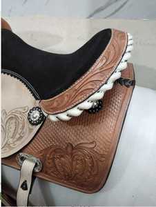 Selle de cheval en cuir occidental sur mesure de haute qualité, tendance, nouvelle, faite à la main - Product Image 2