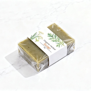 สบู่สมุนไพรไวท์เทนนิ่งสูตรเฉพาะสำหรับแบรนด์ส่วนตัว ลดเลือนจุดด่างดำ สบู่โคจิกแอซิด ช่วยปรับผิวหมองคล้ำให้กระจ่างใส รับผลิตแบบ OEM ODM - Product Image 2