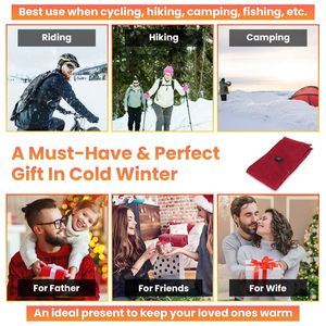 Bufanda Eléctrica Unisex con Calefacción USB para Invierno, Manta Cálida y Suave para el Cuello con 3 Modos, Ideal para Exteriores - Product Image 5