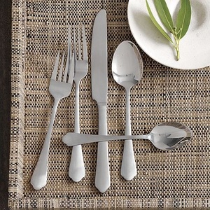 Ensemble de couverts réutilisables en argent, 3 pièces, design solide, pour la décoration de table, fournitures de restaurant, vente en gros - Product Image 6