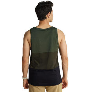 Débardeur sans manches pour homme, col rond, tricoté, color-block, décontracté, respirant, design uni - Product Image 6
