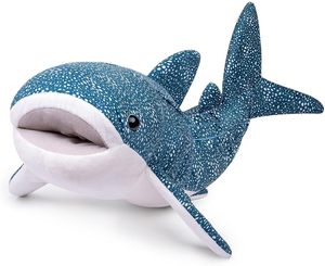 Peluche géante <span class=keywords><strong>requin</strong></span> <span class=keywords><strong>baleine</strong></span>, coussin confortable, jouet en peluche, polyester durable, rembourrage en coton PP, unisexe, décoration intérieure, cadeau - Product Image 1