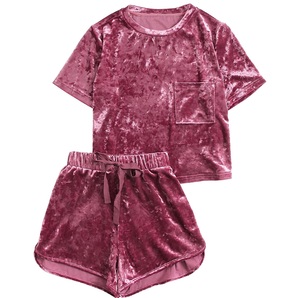 Ensemble de survêtements unisexes en velours 100 % laine respirant et personnalisable pour le jogging, le yoga et l'entraînement, avec chemise assortie, collection été, vente chaude - Product Image 5