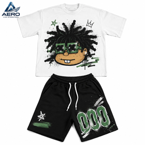 <b>Top</b> Seller Best Product Customized Contrast Color New Arrival Best Supplier Product Stylish Men Wear Short Shirt Sets - Product Image 1