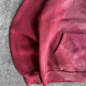 Sudadera con Capucha Extra Grande de Alta Calidad con Estampado Personalizado, Sin Cordones y con Bolsillo Delantero - Product Image 4