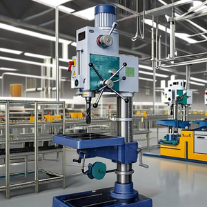 Taladro de Banco de Alta Resistencia de 50 mm con Alimentación Automática y Engranajes, Motor de Alta Precisión de 0.5kW 110-240V para Uso Industrial MODELO STRD-4 - Product Image 6