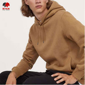 Sudaderas con Logotipo Personalizado para Hombre, 100% Algodón, Forro Polar Transpirable, Diseño ODM OEM, Patrón Sólido, para Invierno - Product Image 1