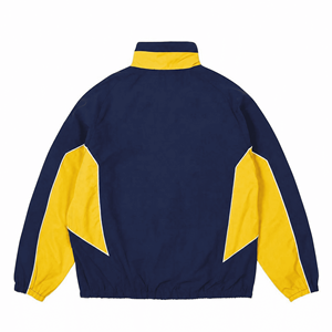 Custom Design <b>Men's</b> Winter Thick Eco-Friendly Windbreaker <b>Jacket</b> Waterproof Breathable Quick Dry <b>Long</b> Nylon Sports Training Oem - Product Image 2