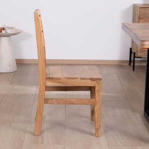 Vandana Urban Living Set of 2 <b>dining</b> <b>chairs</b> in solid acacia Conoa - Product Image 4