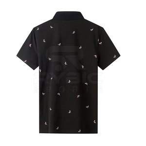 Chemises polo pour hommes élégantes en coton léger, coupe confortable pour le bureau, les occasions décontractées et les activités quotidiennes - Product Image 2