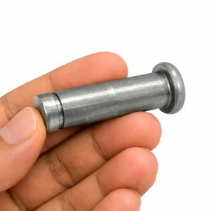 Remache Sólido de Cabeza Plana de Acero Inoxidable 304, Fijador Cilíndrico Galvanizado en Zinc para Montaje de Metal - Product Image 4