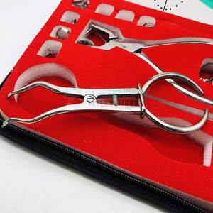 Nouveauté : Kits de poinçons pour barrage en caoutchouc couleur argent, qualité supérieure - Product Image 4