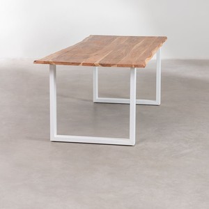 Mesa de comedor rectangular Vandana Amber Spirit en madera de acacia Sami - Product Image 2