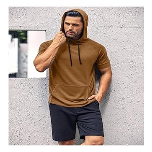 Prix de gros, service OEM, sweats à capuche décontractés de couleur unie, sweats à capuche de couleur unie tendance pour hommes, best-sellers, prix d'usine du Bangladesh. - Product Image 2
