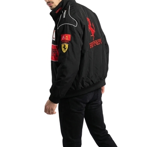 ชุดแข่งรถขายส่ง เสื้อทีมความเร็วสูง F1 มอเตอร์สปอร์ต แจ็คเก็ตแข่งรถปักลาย |   เสื้อผ้าลำลองสำหรับรถยนต์ที่มีความหนาแน่นสูง - Product Image 3