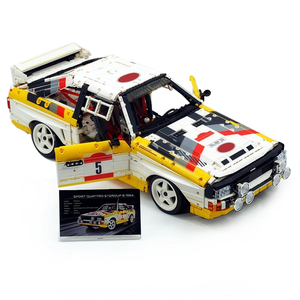 YC-23043 Technical MOC 1:8 Coche de Carreras Deportivo Retro, Bloques de Construcción, Modelo de Coche Deportivo Clásico, Juguetes DIY, Regalo de Navidad para Niños y Adultos - Product Image 4