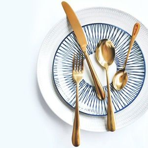 Couverts de luxe de style nomade, conçus pour des voyages culinaires raffinés, des tables élégantes et une hospitalité mondiale expressive. - Product Image 6