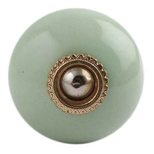 Handmade High Quality Grey Ceramic Solid Drawer Knobs Dresser <b>Pulls</b> Cabinet Door Kitchen Cupboard <b>Handles</b> Wholesale - Product Image 1