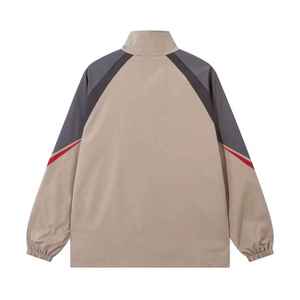 Chaqueta Impermeable para Hombre, Cortavientos Transpirable, Ropa Cortavientos Negra Informal Lisa - Product Image 5