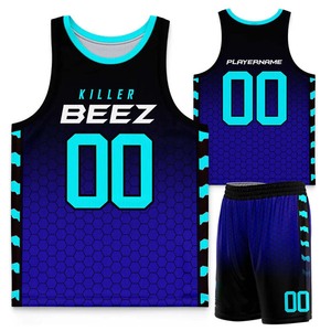 Conjuntos de Baloncesto con Diseño Personalizado, Servicio OEM, Diseña Tu Propio Uniforme de Baloncesto, Conjuntos de Uniformes de Baloncesto para Jóvenes y Hombres - Product Image 4