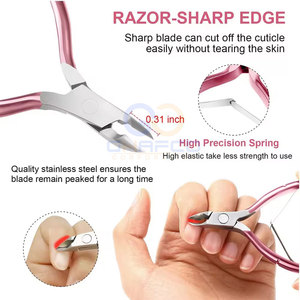 ที่ตัดเล็บสแตนเลสแบบมืออาชีพ อุปกรณ์ทำเล็บ ที่ตัดเล็บสำหรับขายออนไลน์ - Product Image 4