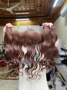 Venta caliente precio al por mayor 8 - 40 pulgadas Color humano virgen sin procesar Paquete de cabello cutícula alineada cabello Remy crudo para mujeres negras - Product Image 3