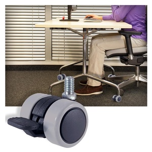 Accesorios para muebles de cama Ruedas de PU de 37mm - Product Image 1