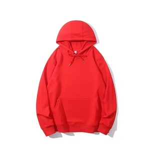 Unisex Pastel <b>Black</b> Pullover Hoodie Heavyweight Cotton <b>Fleece</b> Sweatshirt With Kangaroo Pocket And Adjustable - Product Image 6