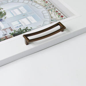 Tiradores de Aleación de Zinc de Alta Calidad, Modernos y Antiguos, con Diseño Hueco en Forma de Arco, Herrajes para Gabinetes de Cocina, Baño y Armarios - Product Image 6