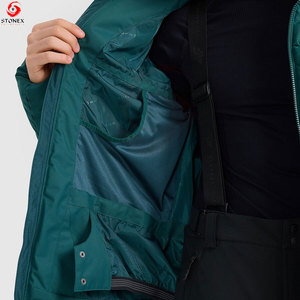 <b>Men's</b> Performance Eco-Friendly Quick Dry Hooded Padded <b>Jacket</b> Breathable Insulated Winter Coat Hiking <b>Running</b> Outdoor Training - Product Image 3