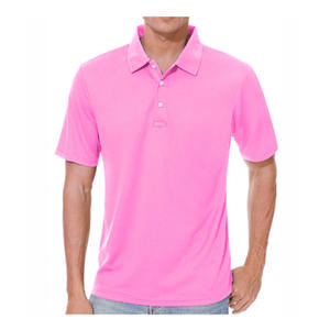 Polo pour homme, manches courtes, boutons sur le devant, logo imprimé par transfert thermique, tissu tricoté respirant, 100% coton, logo personnalisé - Product Image 5