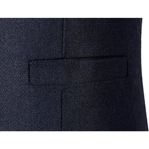 Chaleco de Tweed Cruzado Personalizado para Hombre, Chaleco Premium con Diseño Espigado, Chaleco de Traje Clásico para Bodas y Eventos Formales - Product Image 5