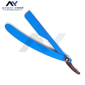 Salon Traditional Disposable <b>Razor</b> Manual Folding Barber Shaving Knife Cut Shaving <b>Razor</b> Eyebrow <b>Head</b> Hair Straight Edge <b>Razors</b> - Product Image 2