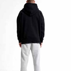 Sudadera con capucha de forro polar grueso con doble cremallera para hombre, estilo urbano, personalizada al por mayor, la más vendida, al mejor precio - Product Image 2