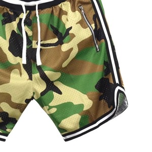 Pantalones Cortos Personalizados para Hombre con Borde Crudo, 100% Poliéster, Impermeables, Antiarrugas, Transpirables, para Correr, con Bordado - Product Image 6