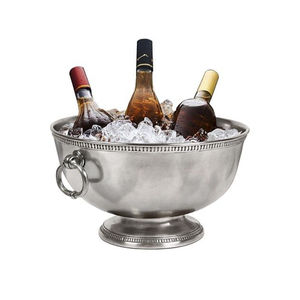 Seau à champagne et coupelles à vin en métal de luxe moderne avec poignée, idéal pour les fêtes, mariages et décoration intérieure, au meilleur prix - Product Image 5