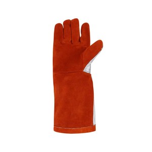 Guantes Resistentes al Calor Aluminizados STALWART IMPEX para Coser, con Palma de Cuero Dividido, para Soldadura a Alta Temperatura, Seguridad en Fundiciones - Product Image 3