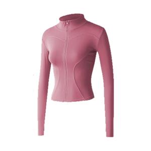 Chaqueta Deportiva Impermeable para Mujer, Ligera, con Cierre, para Correr, con Bolsillos, Manga Larga, para Gimnasio y Yoga - Product Image 4