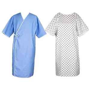 PRECIO DE FÁBRICA Bata Desechable No Tejida para Pacientes de Hospital, Ropa para Hombres y Mujeres de Pakistán - Product Image 6