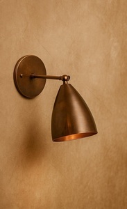 Modern Brass Art Deco <b>Wall</b> <b>Sconce</b> Handmade Indoor <b>Lighting</b> Home Office Decor Durable Finish - Product Image 4